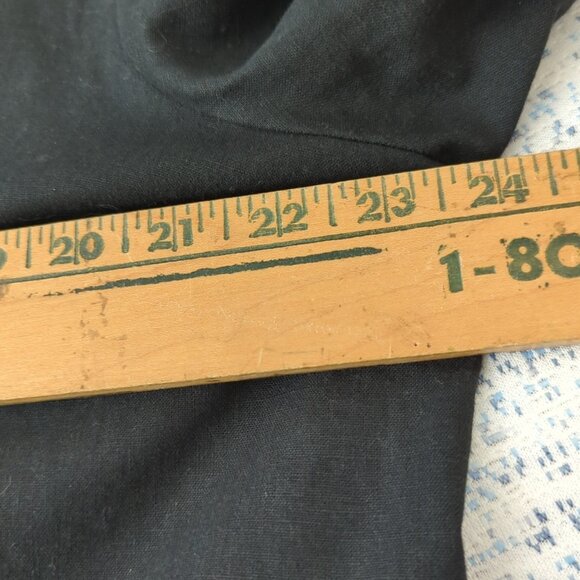 Travel Smith Women’s XL Embroidered Blue 3/4 Sleeve V Neck Linen Top Tunic-b22lp - Picture 11 of 13